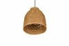 Lampa wisząca pleciona z przędzy brązowa owalna boho rystykalna industrialna minimalistyczna nad stół do salonu sypialni JOELINE R31731026 Rl